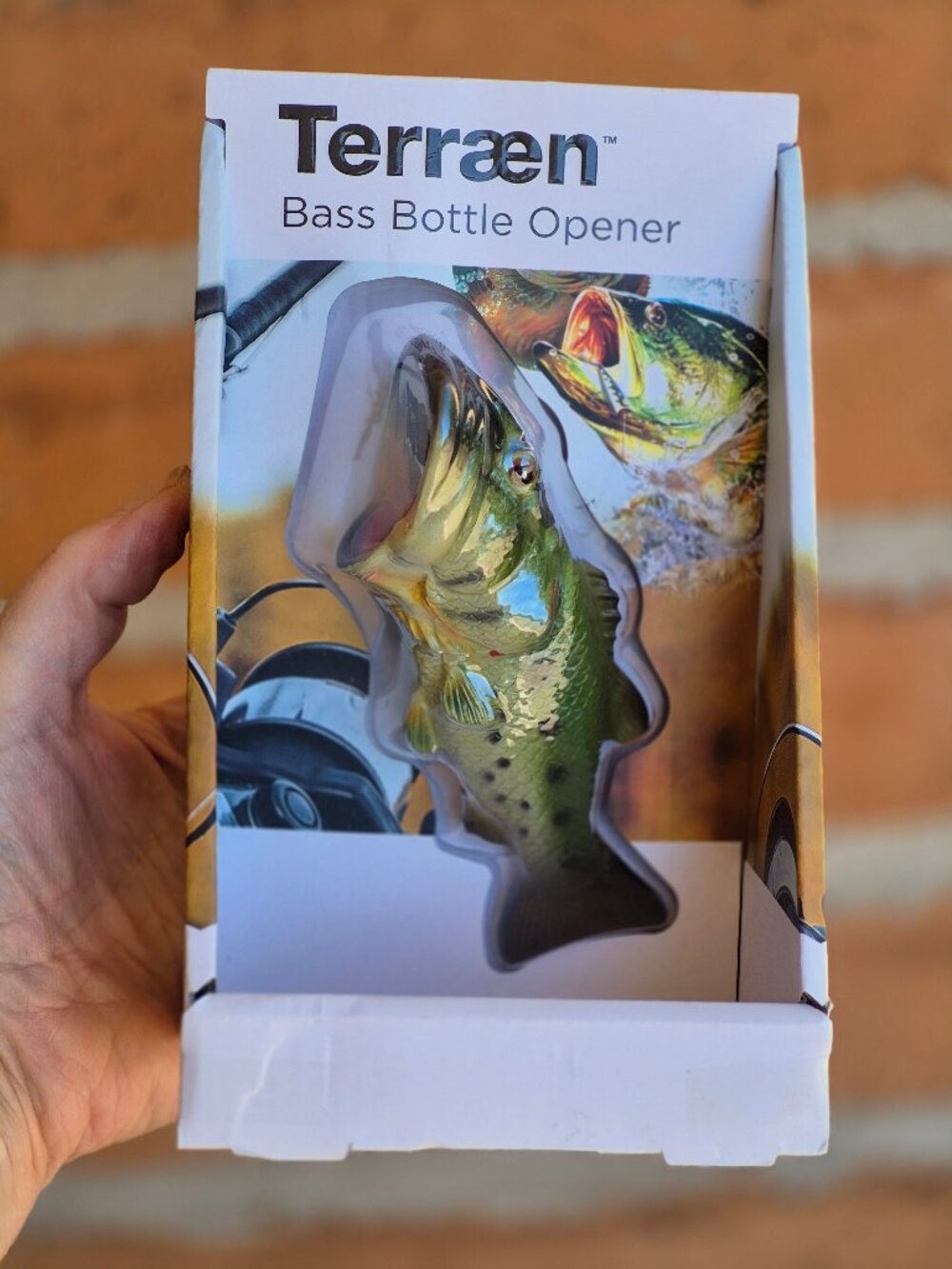 Terraen Bass Bottle Opener Fish Novelty